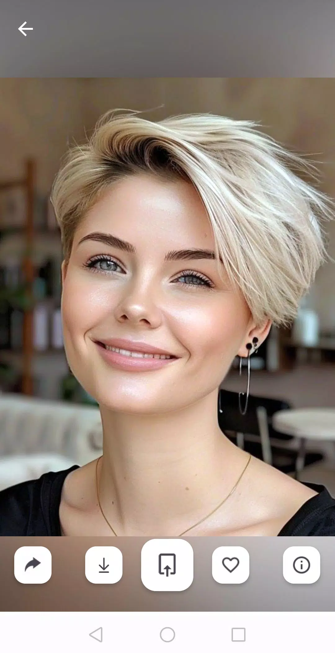 Short Haircuts Ekran Görüntüsü 3