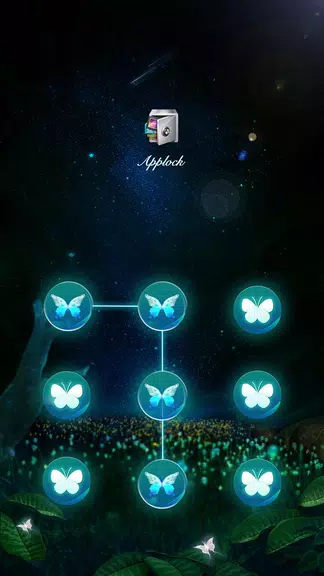 AppLock Theme Flying Butterfly應用截圖第0張