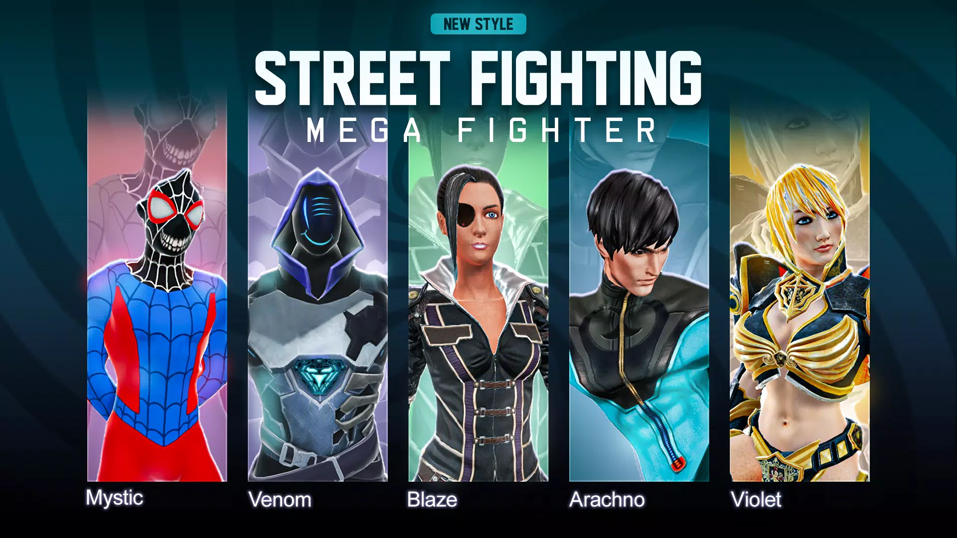 Street Karate Fighter Game Tangkapan skrin 2