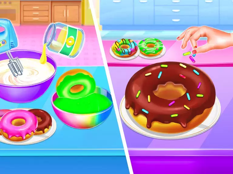 Make Donuts Game - Donut Maker Captura de pantalla 0