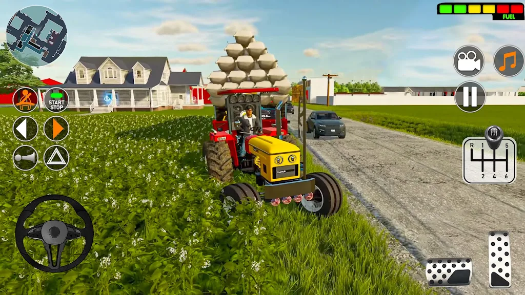 Cargo Tractor Farming Game 3D Zrzut ekranu 1