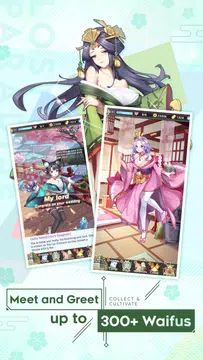 Lost in Paradise:Waifu Connect ภาพหน้าจอ 1