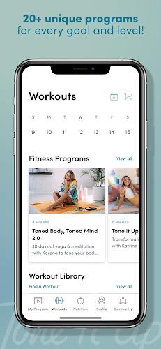 Tone It Up: Fitness App Ảnh chụp màn hình 2