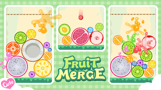 Fruit Crush-Merge Fruit Melon Captura de tela 1