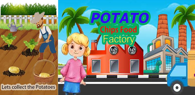 Potato Chips Food Factory Game ภาพหน้าจอ 2