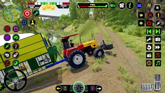 Tractor Game 3D Indian Tractor Ekran Görüntüsü 3