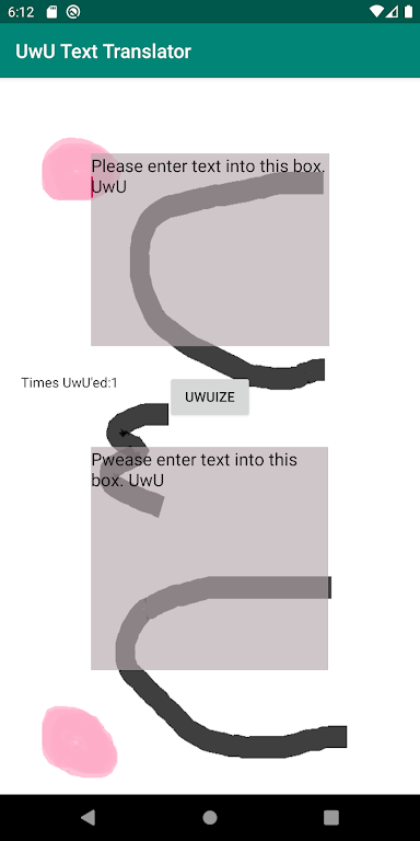 UwU Text Translator ဖန်သားပြင်ဓာတ်ပုံ 1