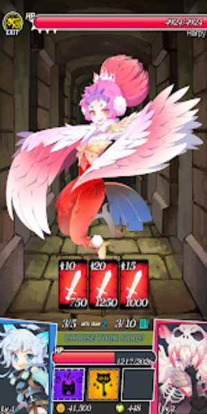 Dungeon&Girls: Card Battle RPG Screenshot 0