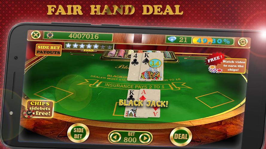Blackjack 21 Pro Captura de tela 0