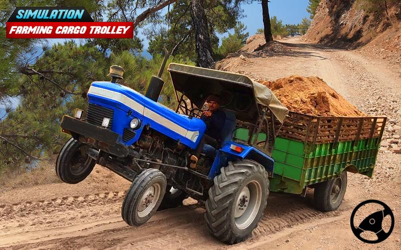 Tractor Trolley Farming Drive ဖန်သားပြင်ဓာတ်ပုံ 2