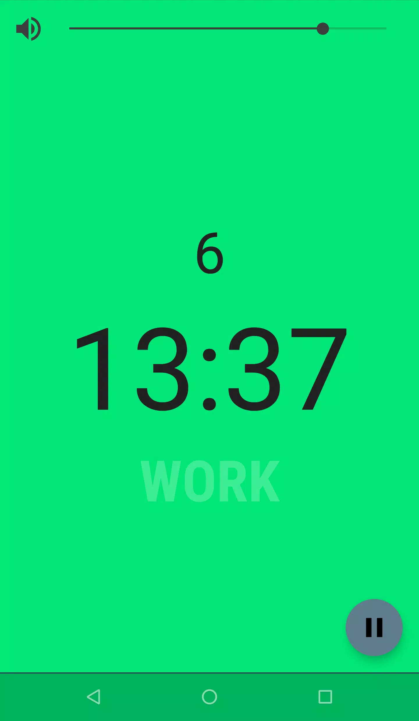 Interval Timer Tangkapan skrin 2