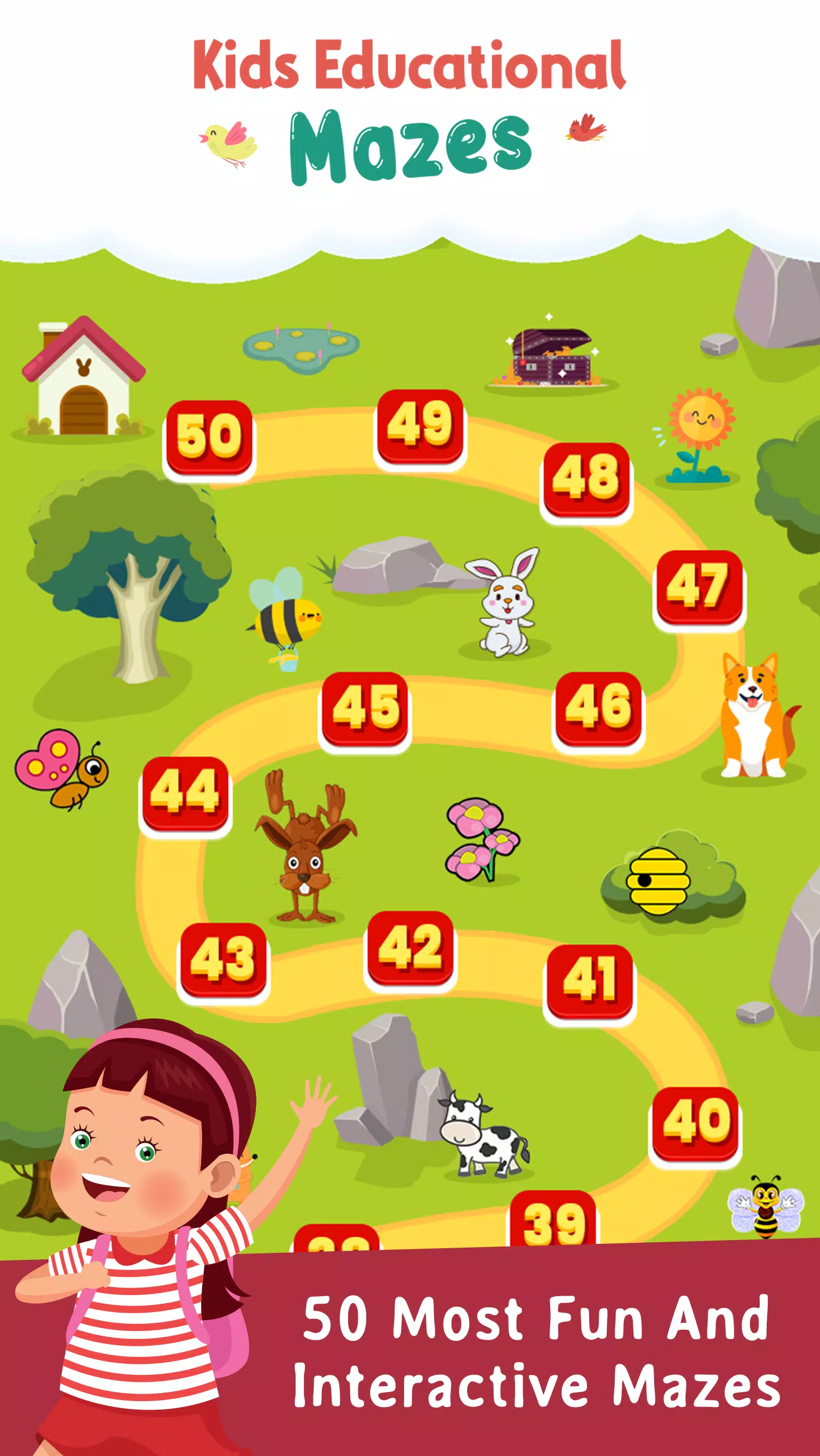 Kids Educational Mazes Puzzle Screenshot 3