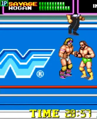 WWF Superstars of Wrestling Cl Zrzut ekranu 0