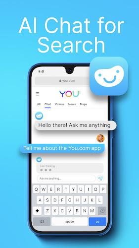 You.com — Personalized AI Chat Captura de pantalla 0