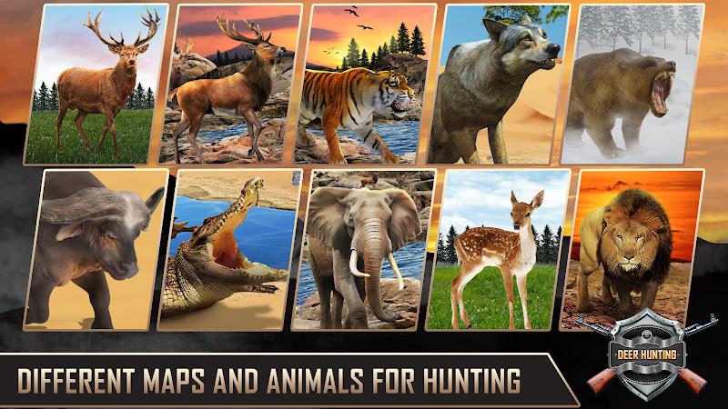 Deer Hunting Simulator Games Capture d'écran 1