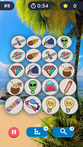 Match Pairs 3D – Matching Game Captura de tela 2