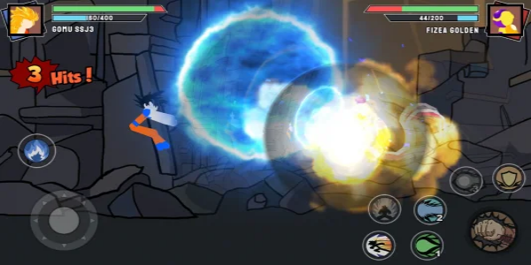 Stickman Warriors Capture d'écran 1