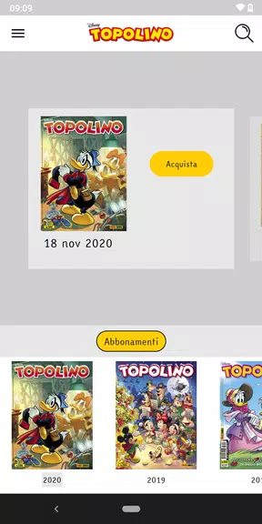 Topolino & Co Schermafbeelding 0