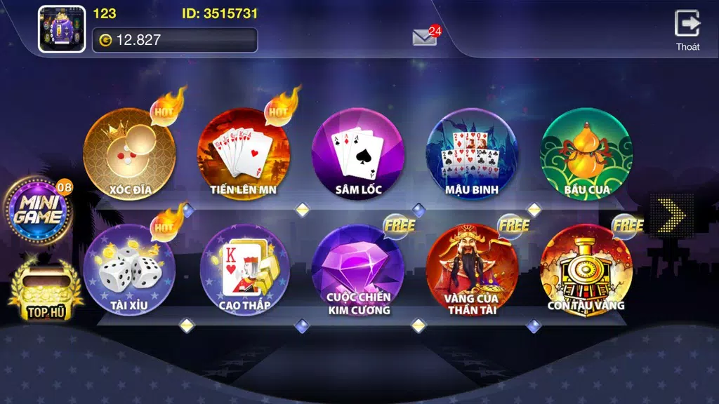 Schermata Go.Win Cổng Game Quốc Tế 0