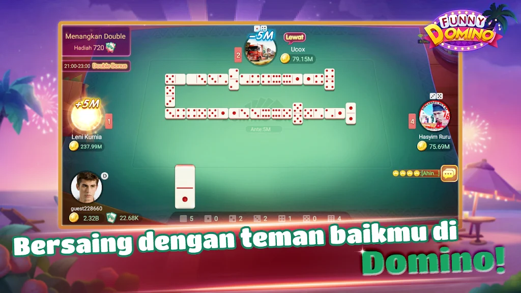 Funny Domino:Gaple QiuQiu 스크린샷 1