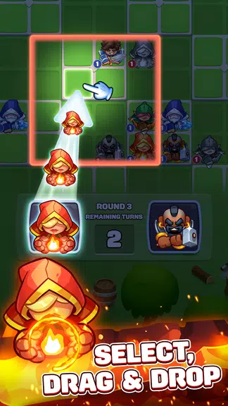 Hero Tactics: 2 Player Game Captura de tela 0