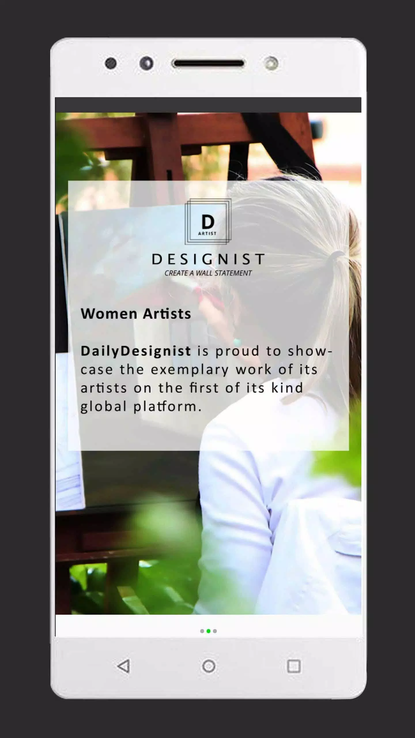 DailyDesignist Artists Schermafbeelding 1