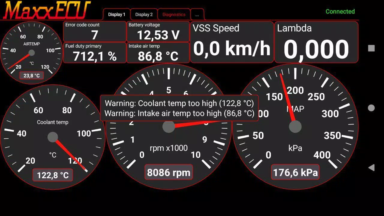 MaxxECU MDash應用截圖第1張