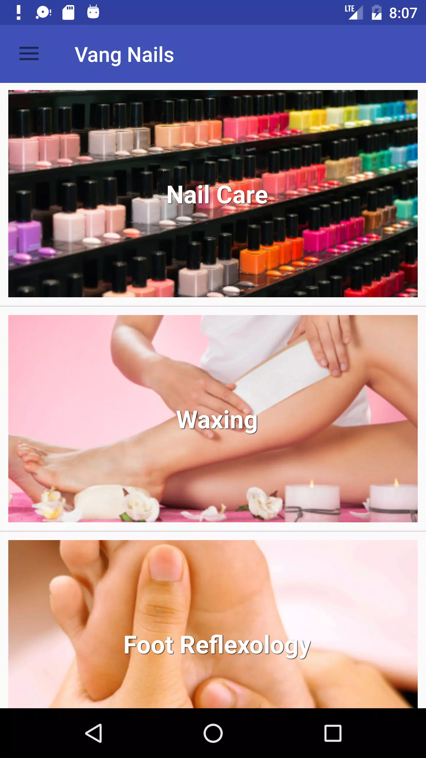 Vang Nails - Demo Ảnh chụp màn hình 1