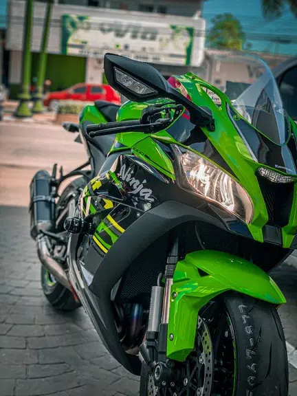 Kawasaki Ninja ZX10r Wallpaper Ekran Görüntüsü 3