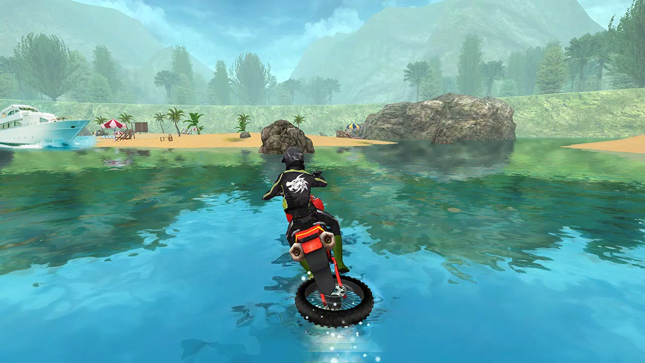 Bike Racing : Water Bike Games स्क्रीनशॉट 1