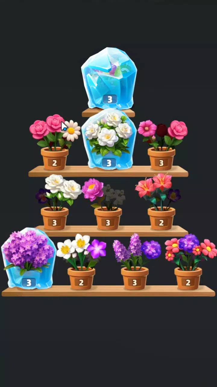 Floral Sort 3D Schermafbeelding 2