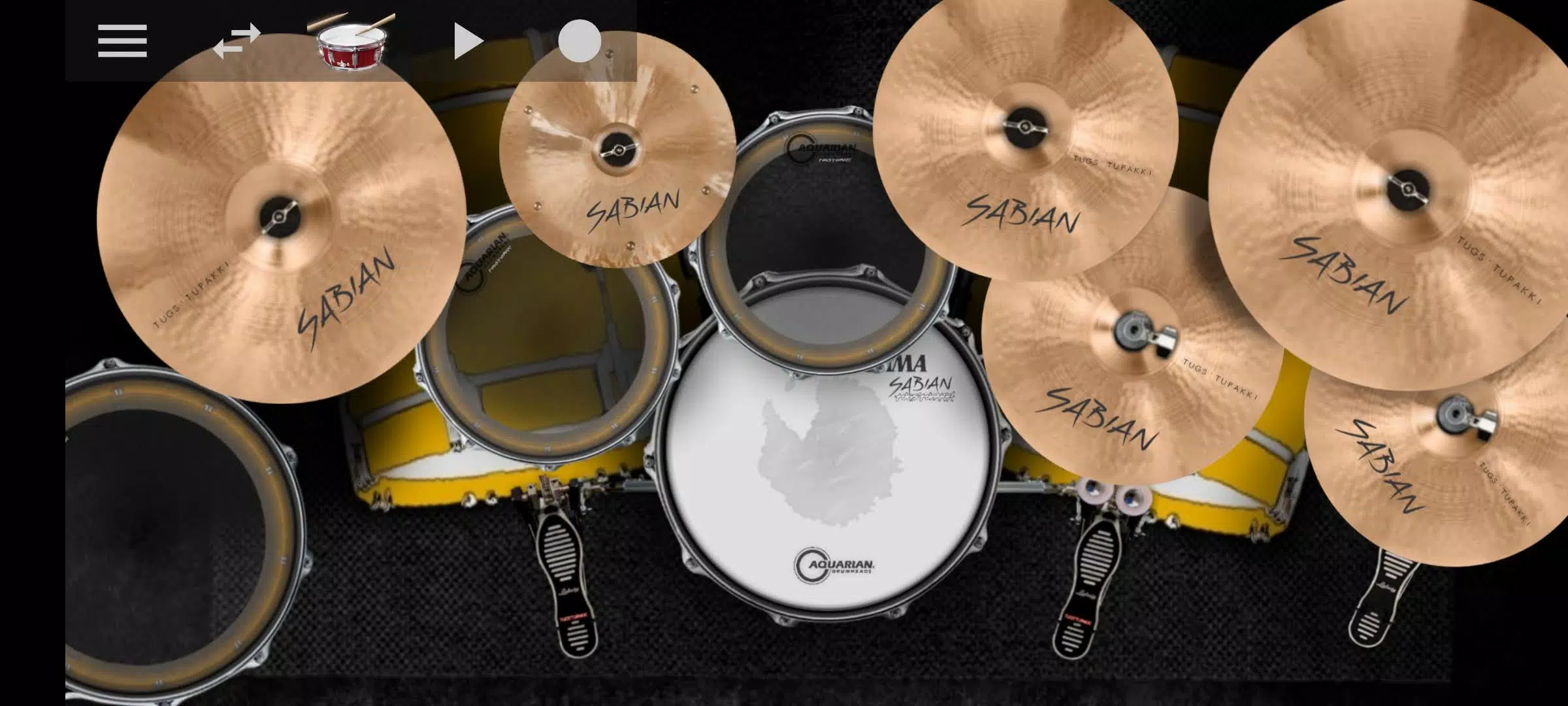 Mega Drum - Drumming App स्क्रीनशॉट 3