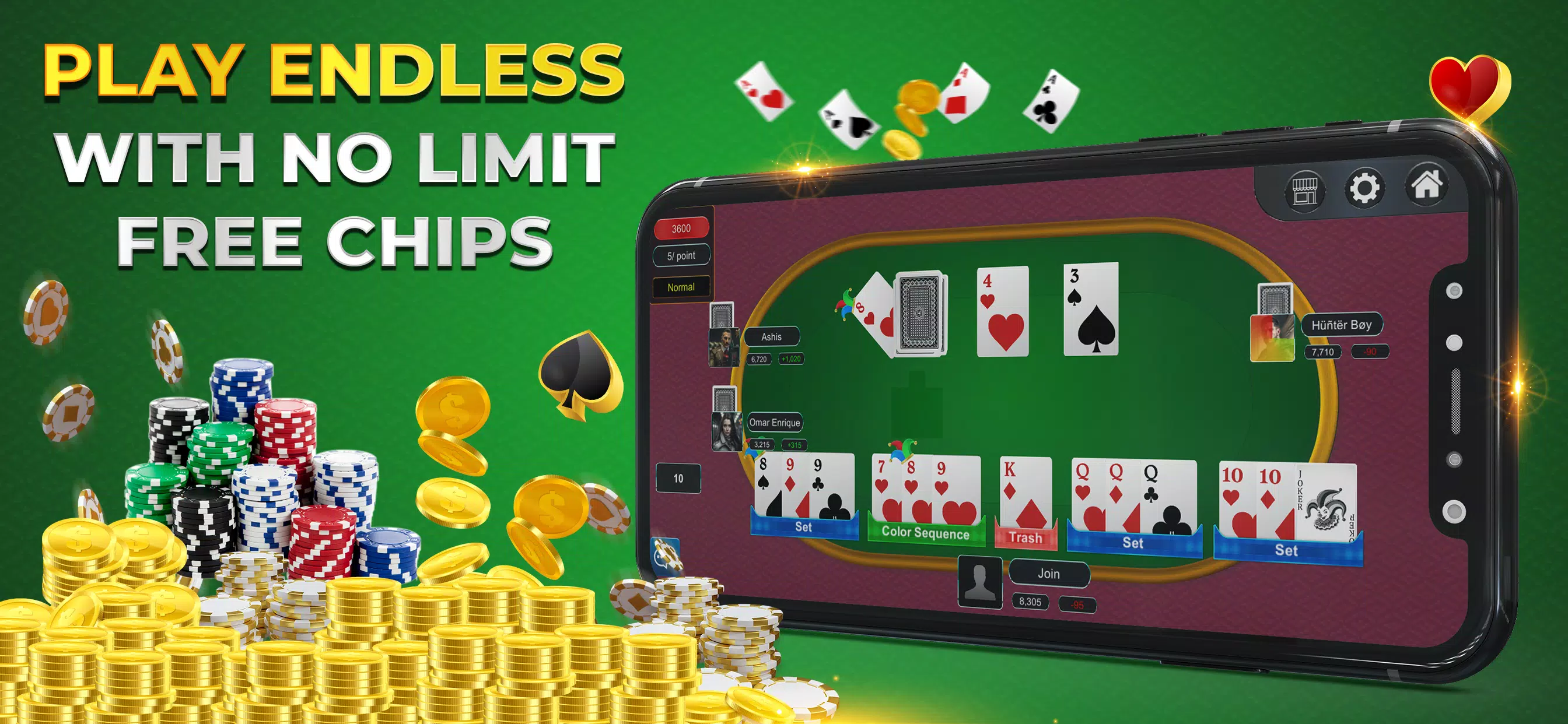 Schermata Rummy Online Casino 1