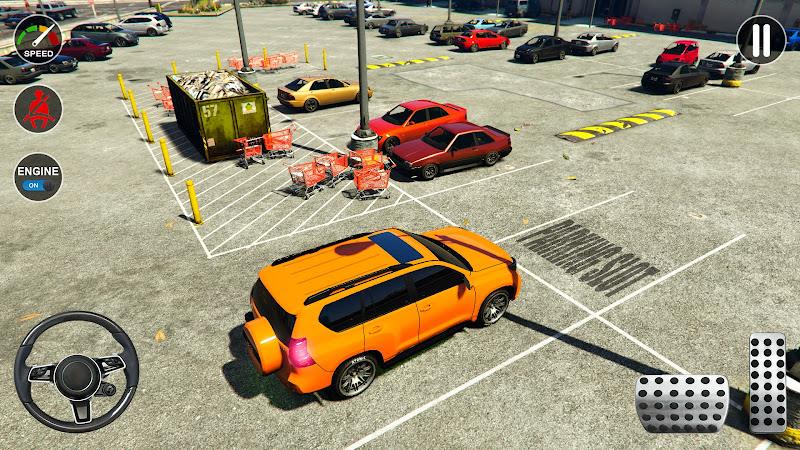 Prado Car Parking 3D Car Games 스크린샷 0