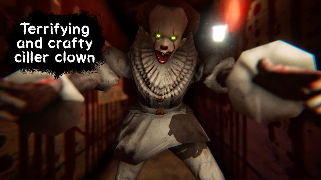 Death Park: Scary Clown Horror Mod Tangkapan skrin 0