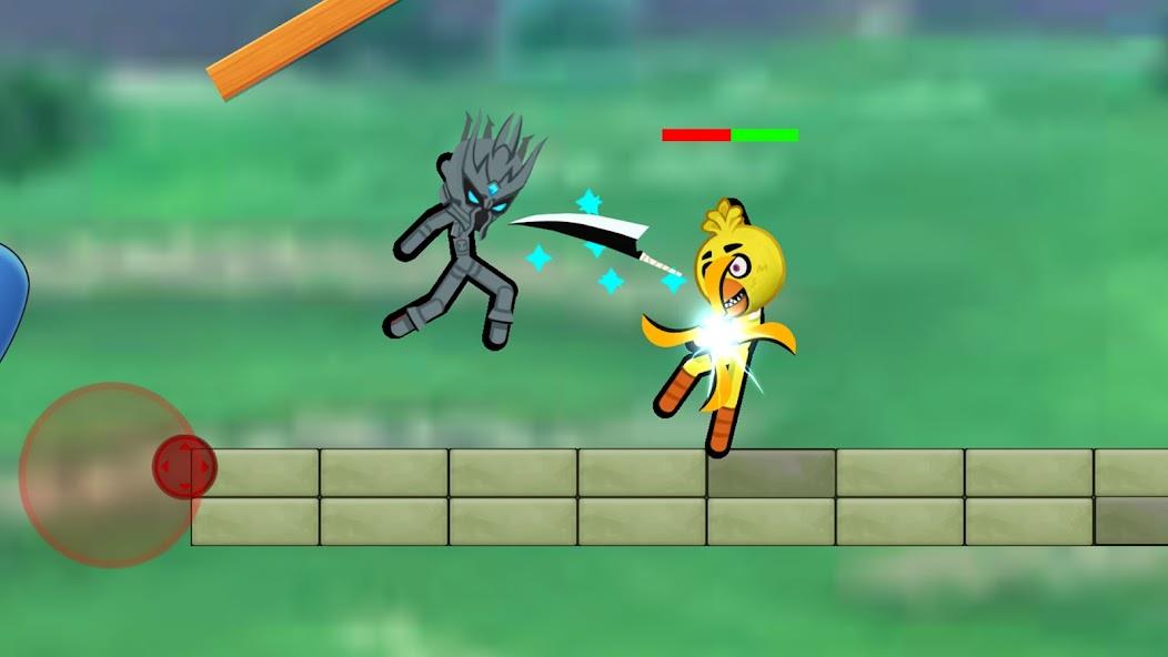 Clash of Stickman: Fight Game Mod Tangkapan skrin 1