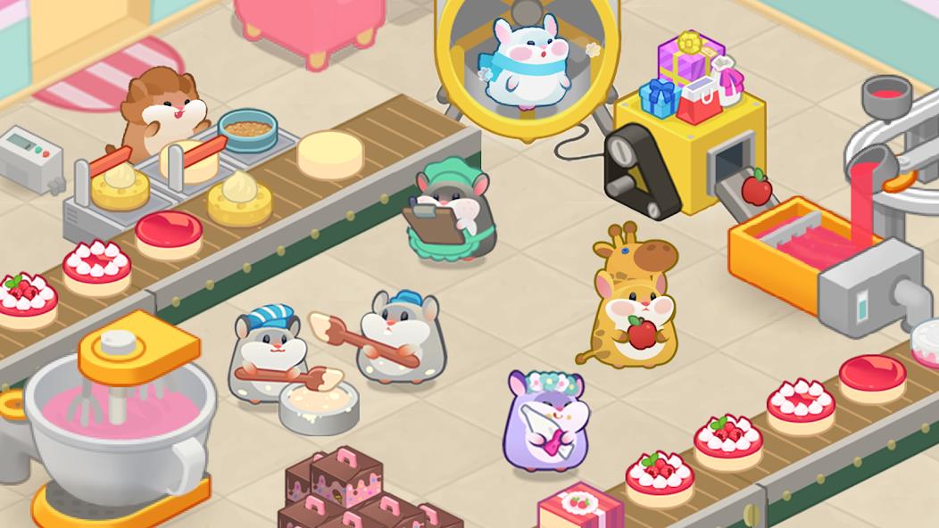 Hamster cake factory Mod Скриншот 2