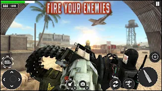 Military Machine Gunner Games स्क्रीनशॉट 3