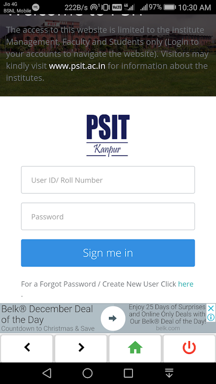 PSIT ERP स्क्रीनशॉट 0