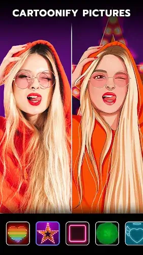 ToonApp: 卡通照片編輯器，漫畫效果和圖片濾鏡應用截圖第0張