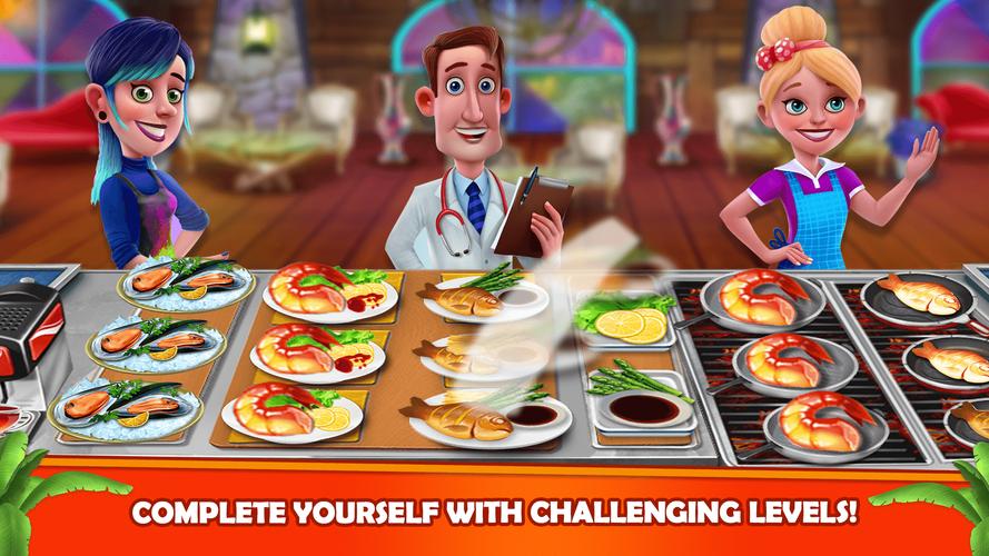 Cooking Fun: Restaurant Games應用截圖第2張