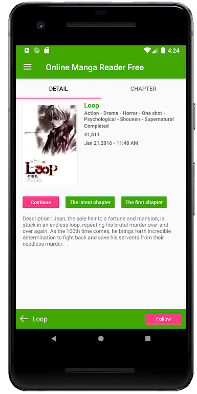Schermata Free Manga Reader Online Offline 1