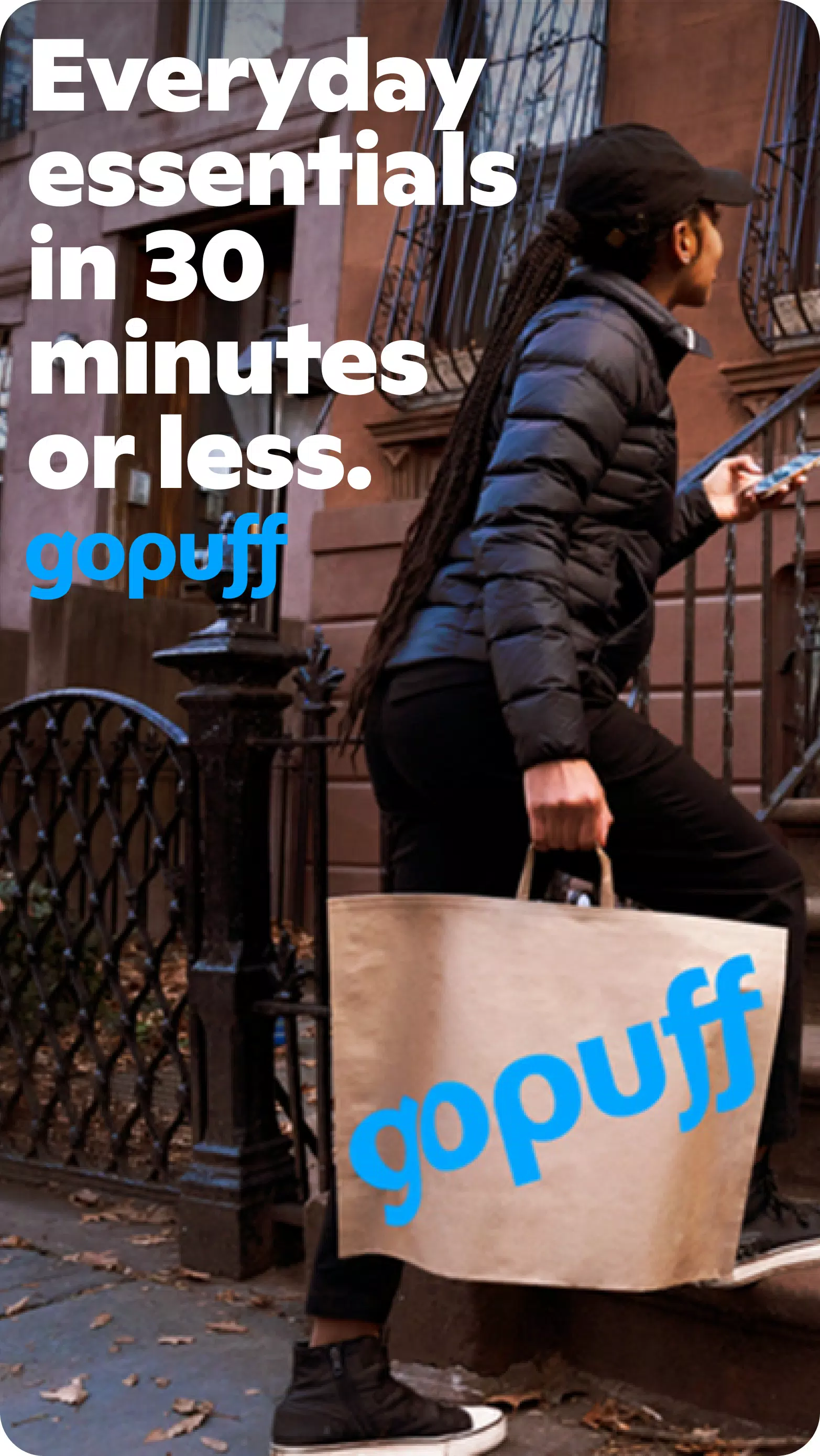 Gopuff—Alcohol & Food Delivery Ekran Görüntüsü 0