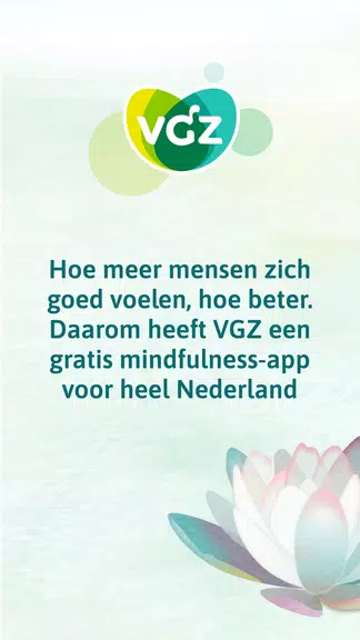 Schermata VGZ Mindfulness Coach 0