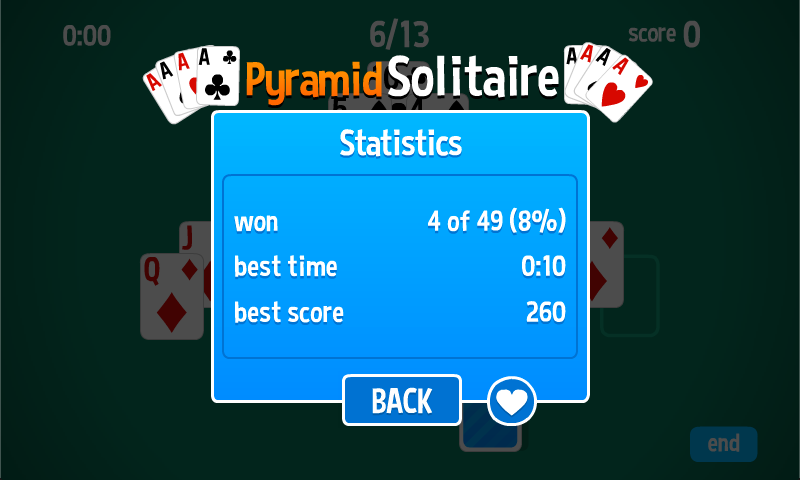 Pyramid Solitaire HD card game應用截圖第2張