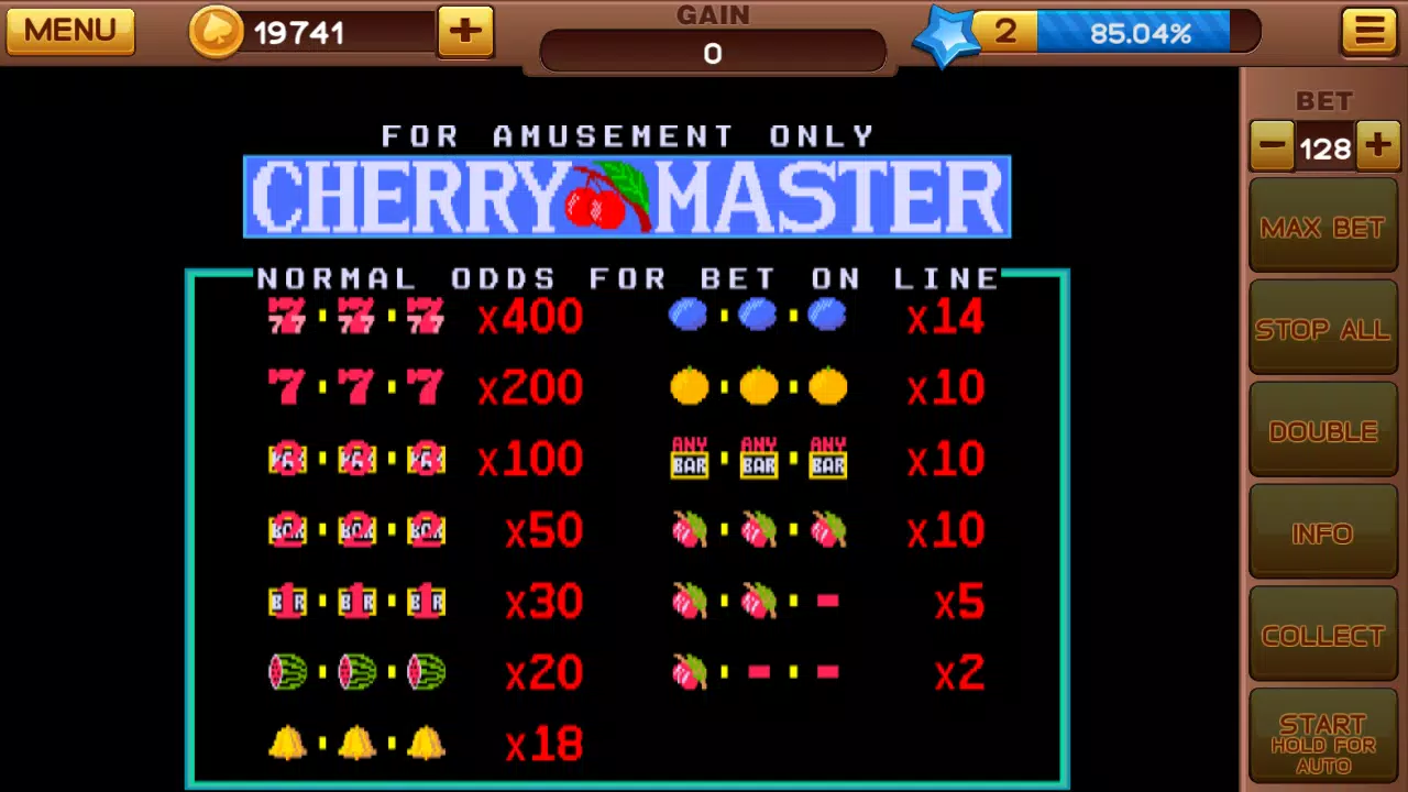 Cherry Master 92 ဖန်သားပြင်ဓာတ်ပုံ 2