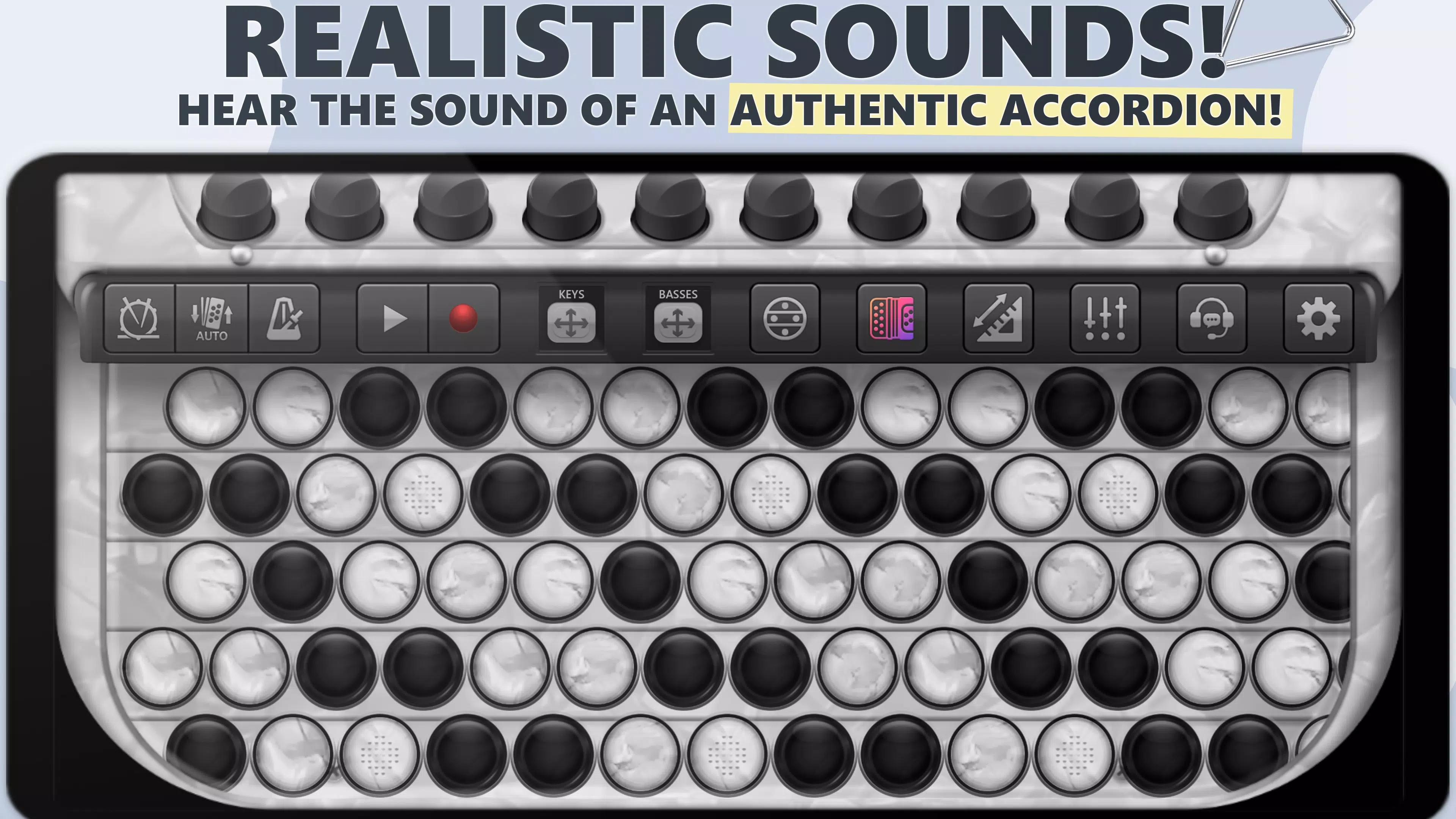 Accordion Chromatic Cassoto Screenshot 0