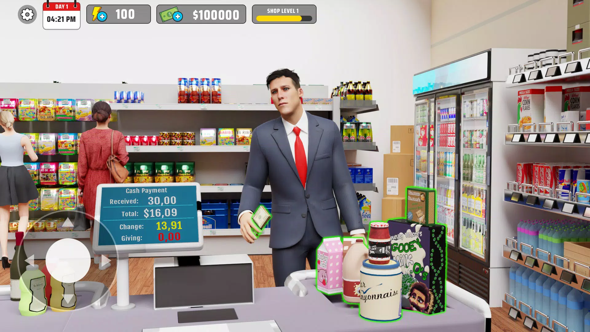 Supermarket Simulator City 3D Tangkapan skrin 3