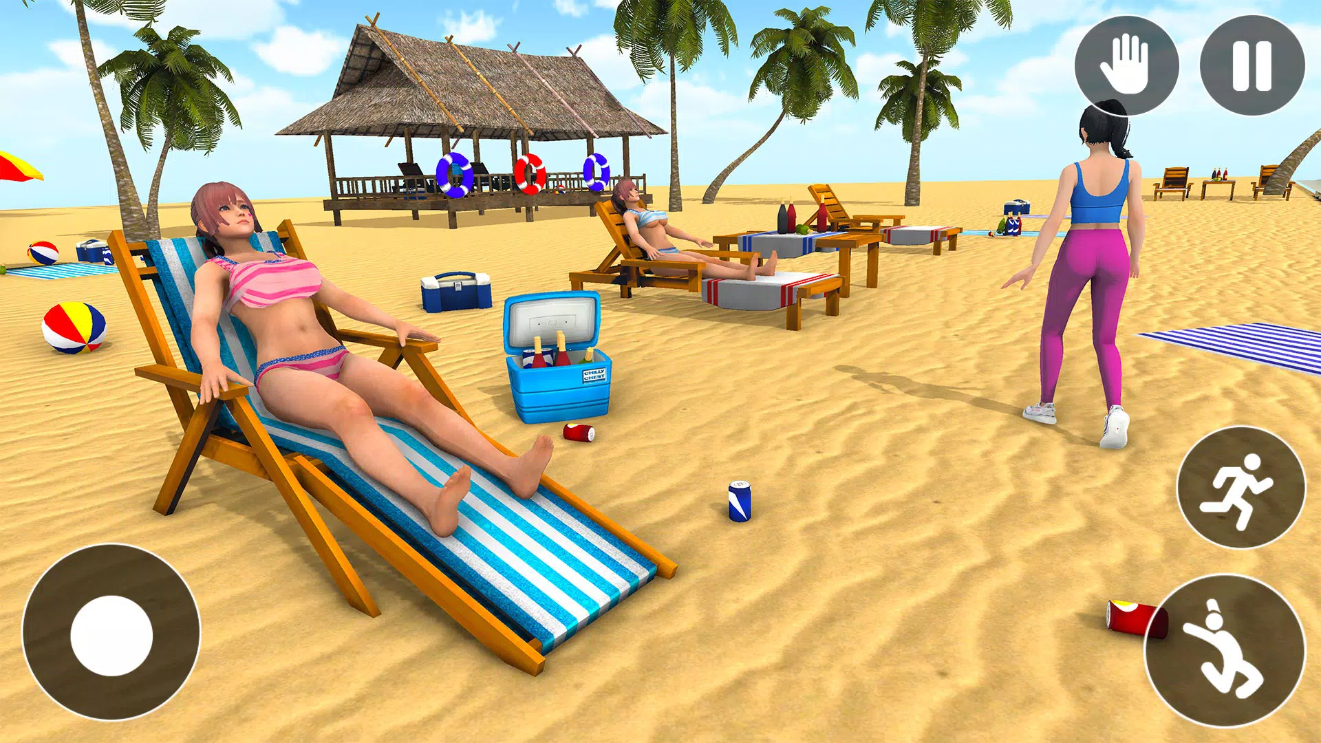 Grand Beach Club Simulator 3D ဖန်သားပြင်ဓာတ်ပုံ 0