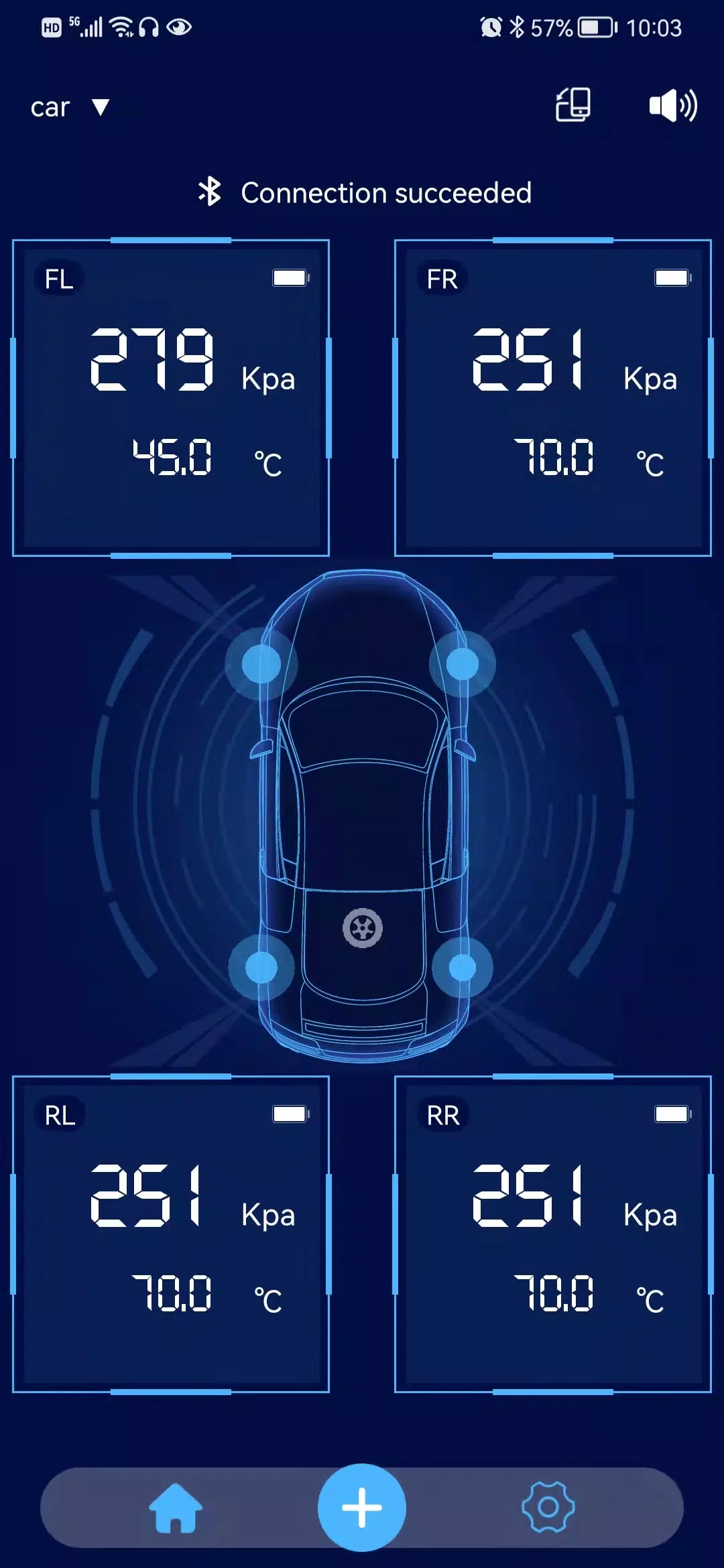 BL8 TPMS Captura de pantalla 2